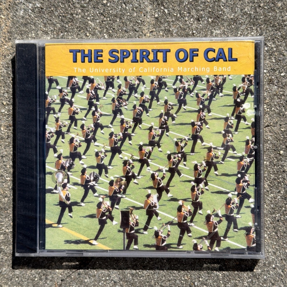 The Spirit Of Cal University Of California Marching Band Cd New HTF Rare